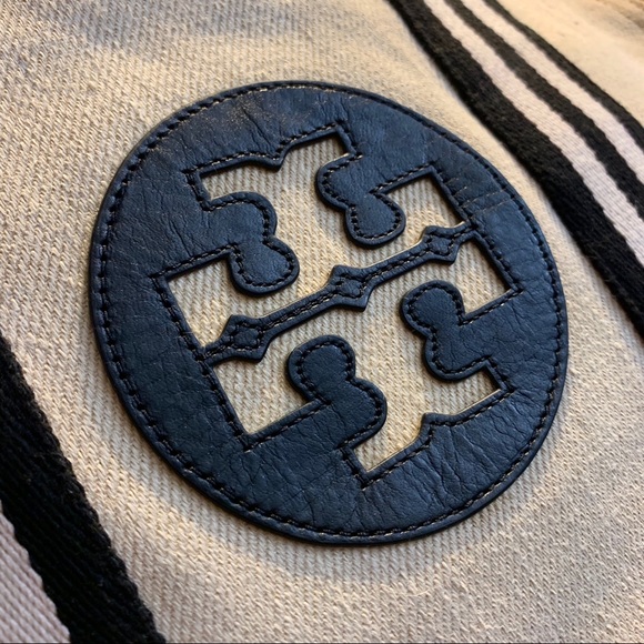 TORY BURCH Limited Edition Canvas Tote Bag - Picture 2 of 8